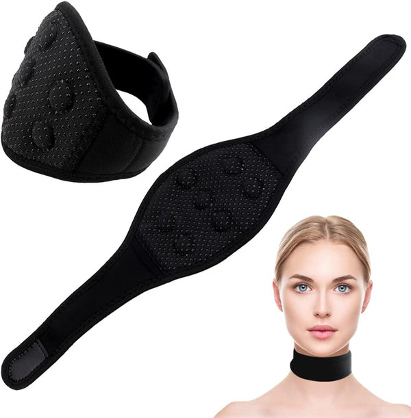 Magnetic Self Heating Pad, Thickened Magnetic Therapy Neck Strap for Pain Relief from Neck Arthritis and Migraines