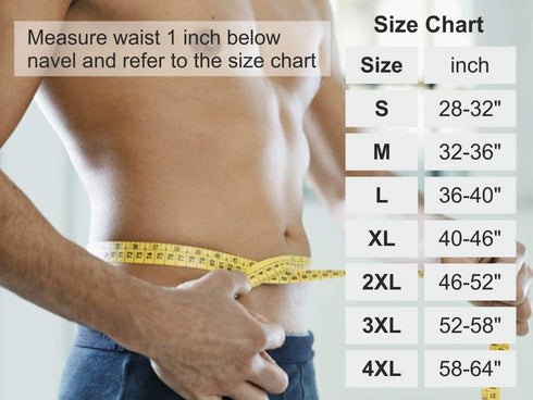 Wonder Care Inguinal Hernia Support Truss Brace for Single/Double Hernia with Adjustable Groin Straps, Medium