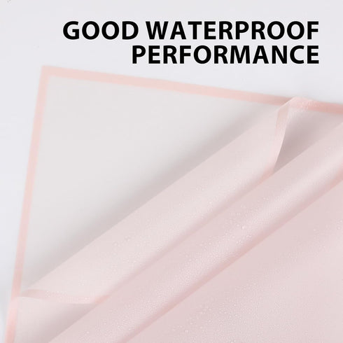 20 Sheet Flower Wrapping Paper, Waterproof Floral Bouquet Packaging Paper for Wedding, Birthday Gift DIY