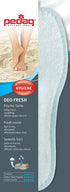 pedag Deo Fresh Natural Terry Cloth & Sisal Insoles, US W7 / EU 37, Pale Blue, 1 Pair