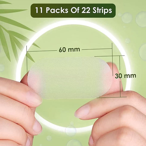 Large Blemish Patches - 22 XL Hydrocolloid Strips, Zit Stickers for Face, Facial Skin Care