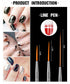 YIMART 20PCS Nail Art Design Dotting Painting Drawing Polish Brush Pen Tools