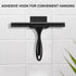 SetSail 10 Inch Stainless Steel Shower Squeegee for Glass Doors, All-Purpose Window Cleaning for Bathroom, Car, Tile
