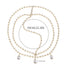 Yalice Layered Head Chain Rhinestone Head Jewelry Sparkly Bridal Headpieces Sparkle Crystal Headbands Wedding Prom Hair Jewelry for Women and Girls (Gold)