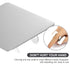 Stainless Steel Cosmetic Mixing Makeup Palette with Spatula, Rings Holder, 3pcs Set for Makeup Art Tool