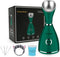 Nano Ionic Facial Steamer with Warm Mist - Moisturizing Face Steamer and 4 Piece Skin Kit for Home SPA (Green)