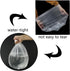 1.5 Gallon Clear Trash Bags, 220 Counts