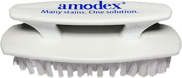 Amodex Laundry Brush for Stains on Clothes, Soft Bristled Brush for Stain Removal with Amodex Stain Remover