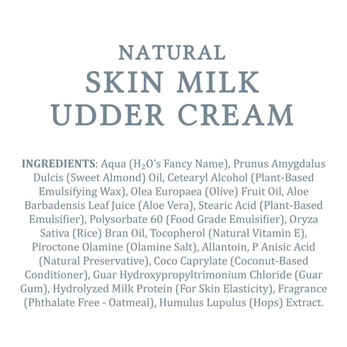 MooGoo Natural Skin Milk Udder Cream 200g - Lightweight Calming Lotion for Sensitive Skin