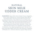 MooGoo Natural Skin Milk Udder Cream 200g - Lightweight Calming Lotion for Sensitive Skin