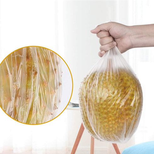 Clear Tall Kitchen Trash Bags, 13 Gallon, 225 Counts