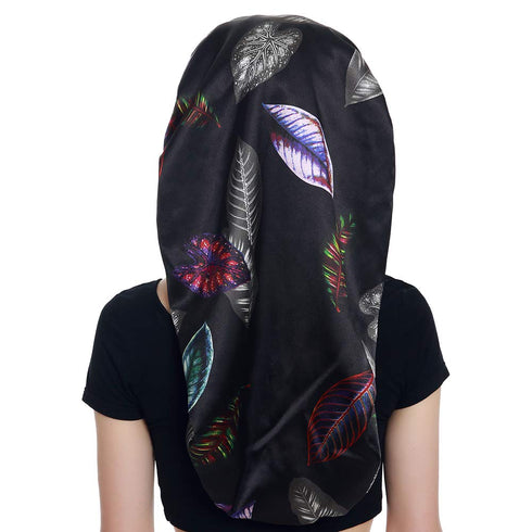Satin Wrap Scarf for Hair - Satin Braid Bonnet