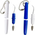 6PCS Portable Dental Picks - Reusable Teeth Stain Remover, Mini Travel Plaque and Tartar Remover Dental Tool Set with