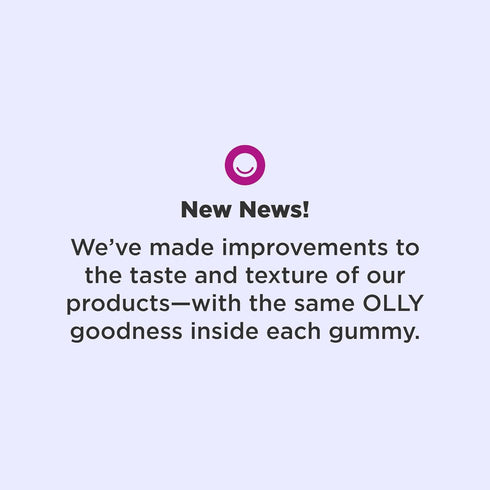 OLLY Restful Sleep Gummy Supplement with Melatonin & L-Theanine Chamomile, Blackberry Zen, 50 Gummies