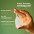OrganiCup Menstrual Cup by AllMatters - Size A - Best Menstrual Cup, Soft and Flexible, Made in Germany