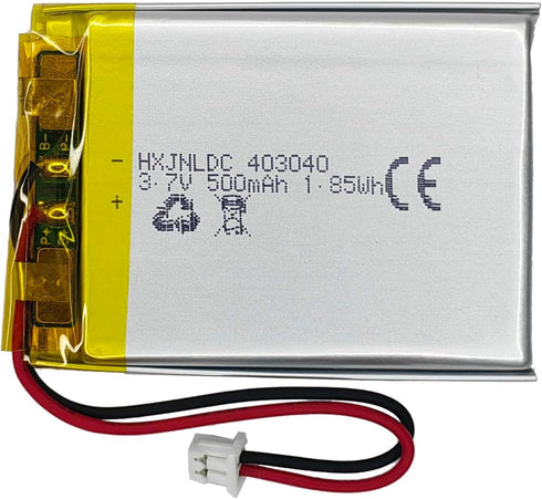 DC 3.7V 500mAh 403040 Rechargeable Lithium Polymer Battery for DIY Electronic Products