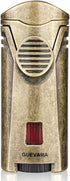 Lighter Torch with Rest Stand, Windproof Single Butane Refillable Scorch Lighters, Gold