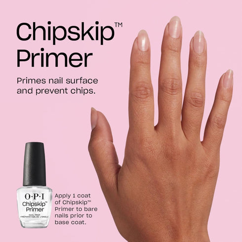 OPI Nail Lacquer Base Coat - Clear Nail Polish Base Coat, Chip Resistant, Protects Nails