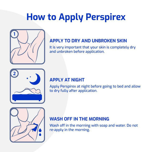 Perspirex Plus Men’s Deodorant Antiperspirant – Clinical Strength for Excessive Sweating, Long-Lasting Protection