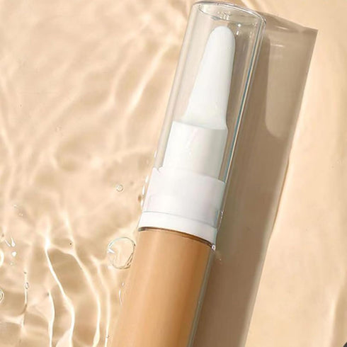 Tuxiaobu Airless Pump Jars Set, 15ml Empty Refillable Cosmetic Pump Bottles for Travel Foundation, Eye Face Cream