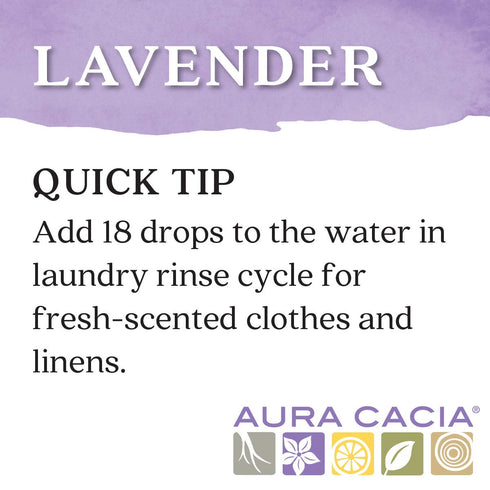 Aura Cacia 100% Pure Lavender Essential Oil, 0.5 fl. oz, Therapeutic Grade, Calm Relaxing Aroma