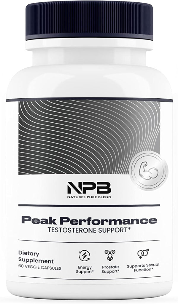 Peak Performance Prostate Health Supplement for Muscle Mass and Stamina