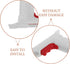 HONITANO Bed Side Rail Latch: Plastic Safety Release Knob Adjustable Drop Mechanism - Replacement Release Button