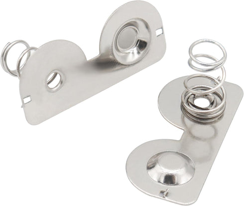 Skweawert 20 PCS AA/Double-Positive Negative Stainless Steel Metal Battery Spring Positive and Negative Conversion