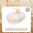 FREATECH 2-Pack Wheat Straw Hair Scalp Massager Shampoo Brush with Silicone Bristles for Scalp Scrub and Hair Growth, Head Massager Scalp Scrubber Exfoliator Dandruff Comb for Scalp & Hair Care