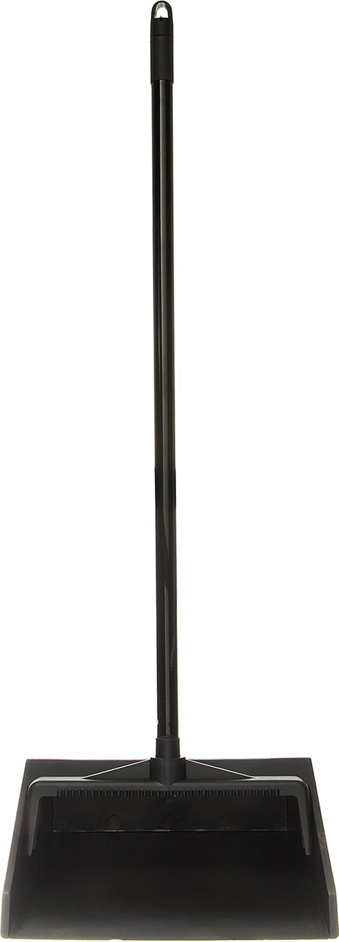 Carlisle FoodService Products Duo-Pan Upright Dust Pan, 30 Inches, Black for Floor Cleaning