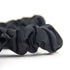 Set of 24 Black Satin Hair Scrunchies for Women, Elastic Hair Ties, Small Hair Bobbles, Fabric Hair Bands, Ponytail