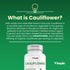 Organic Cauliflower Superfood Veggies Powder Supplement | Natural Sulforaphane, Vitamins & Minerals | 120 Vegetable