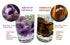 Luxury Fragrance Oil Infused with Pheromones - Roll On / Pure Poison Inspired / Natural Amethyst Crystal Rollerball / EDP Perfume Oil / Body Oil Roller / Gift for Women