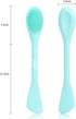 MSQ Silicone Face Mask Brush, 2 Pack Soft Facial Cleansing Scrubber for Skincare