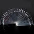 yueton 2 Set Total 100 Tips Transparent Fan-shaped Nail Art Tips Display, Polish Board Practice Sticks Tool