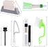 8 Pcs Hand-held Groove Gap Cleaning Tools, Crevice Cleaning Brushes for Door Window Tracks, Sliding Doors, and Air
