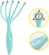 Scalp Massager, Handheld Claw Head Massager for Deep Relaxation & Stress Reduction in Office Home SPA (Blue and Green)