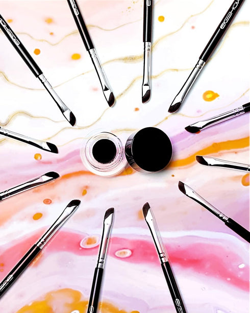 EIGSHOW Eyeliner Brush Gel Eye Liner Makeup Brushes for Precise Eyeliner and Eyebrow Application