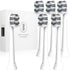 Replacement Heads Compatible with Philips Sonicare C2 C3 G2 G3 W3, 6PCS Toothbrush Refill