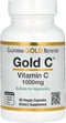 California Gold Nutrition Gold C, USP Grade Vitamin C - 1,000 mg - 60 Veggie Capsules