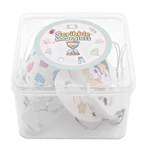 Large Shield Sensory Pacifier Gemini Cat Design Calming Tool with Clip & Case Soft Silicone Soother for Stress Relief