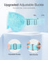 Luxtude Gel Eye Mask, Cooling Eye Mask for Dry Eyes 2PCS, Reusable Gel Sleep Mask for Puffiness/Dark Circles