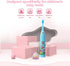 YooHoopo 3 Pack 6 2 Kids Battery Powered Sonic Toothbrush with Brush Heads and Toothbrush Cover, AA Battery - Soft