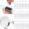30pcs Shower Nozzle Cleaning Brush, Anti-Clogging for Shower Head Cleaning with Nylon Bristle Non-Slip Handle by Alnorte