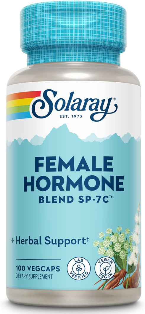 SOLARAY Female Hormone Blend SP-7C | W/Black Cohosh, Dong Quai, Passion Flower,