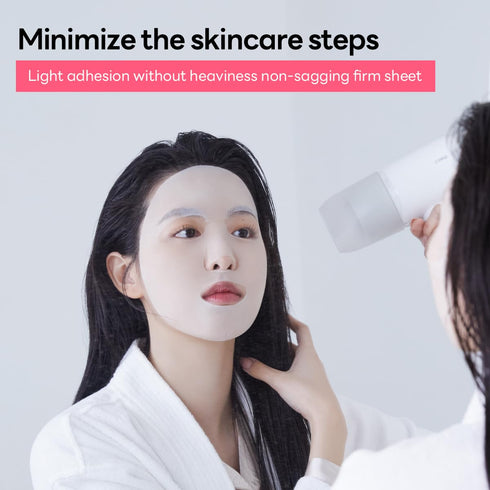 Mediheal Derma 365 Collagen Mask, 30 Masks - Daily Skin Care Mask for Firm Moisturizing with Collagen Active