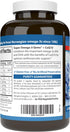 Carlson Super Omega-3 Gems + CoQ10 - 120 Softgels - 1200 mg Omega-3s, 200 mg CoQ10 - Circulation Function & Energy