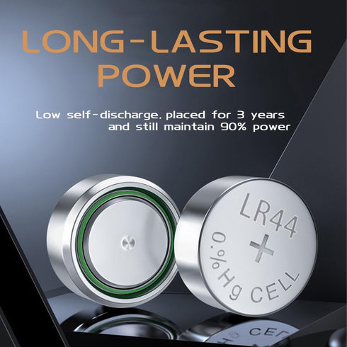 L1154f Battery AG13 L1154 LR44 SR44 A76 Button Batteries Alkaline Coin Cell (20 Count)