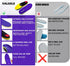 VALSOLE Heavy Duty Support Pain Relief Orthotics - 220+ lbs High Arch Insoles for Men Women, Flat Feet Support