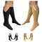 HealthyNees 2 Pairs Set Closed Toe 20-30 mmHg Zipper Compression Fatigue Swelling Circulation